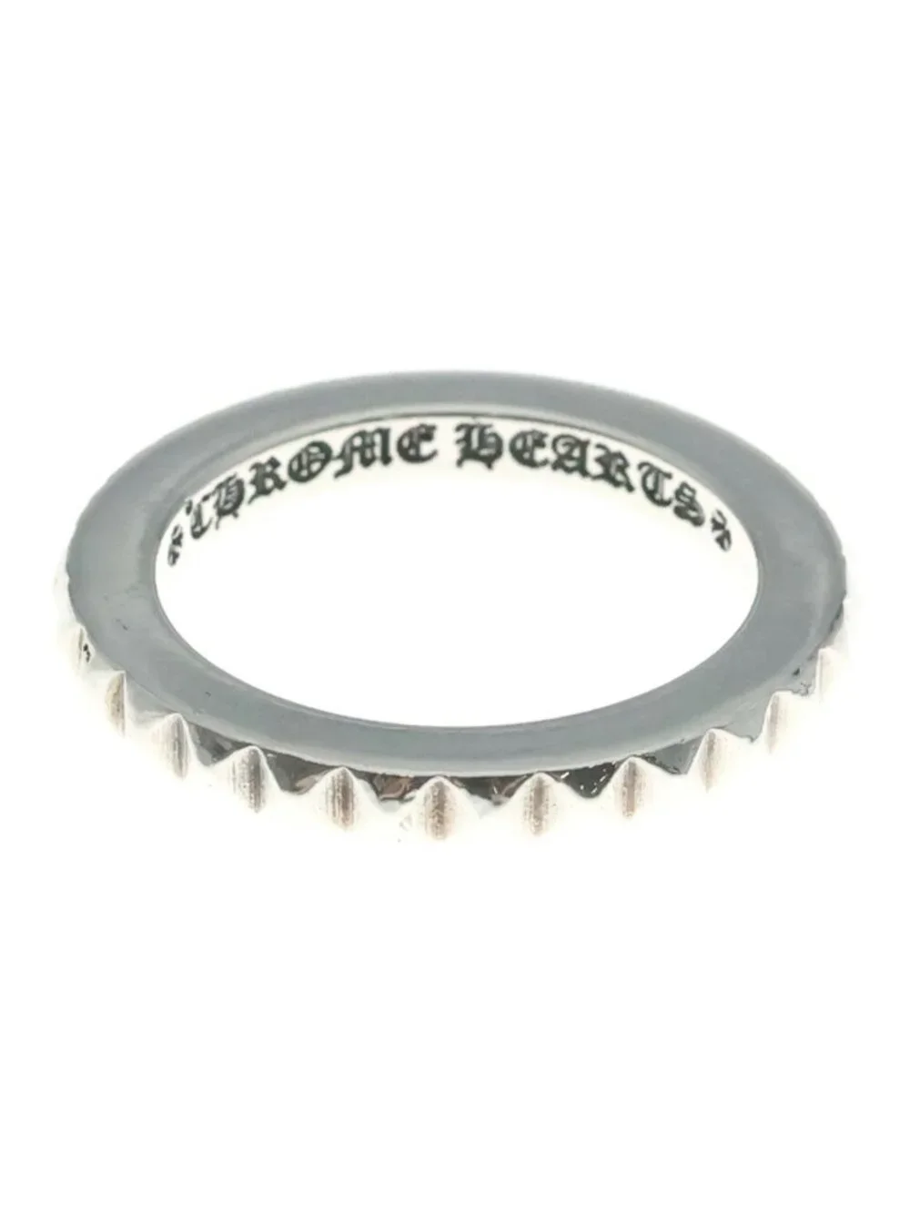 Chrome Hearts Tfp Pnk Big True Punk Big Ring Silver